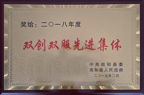 南和縣雙創(chuàng)雙服先進集體